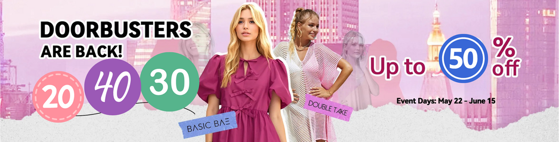 Our Doorbuster Sale is HERE!