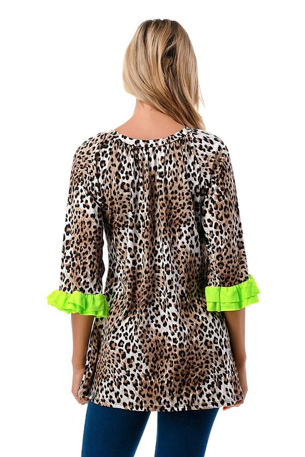 Fun and Flirty Leopard Tunic.