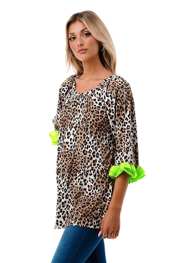 Fun and Flirty Leopard Tunic.