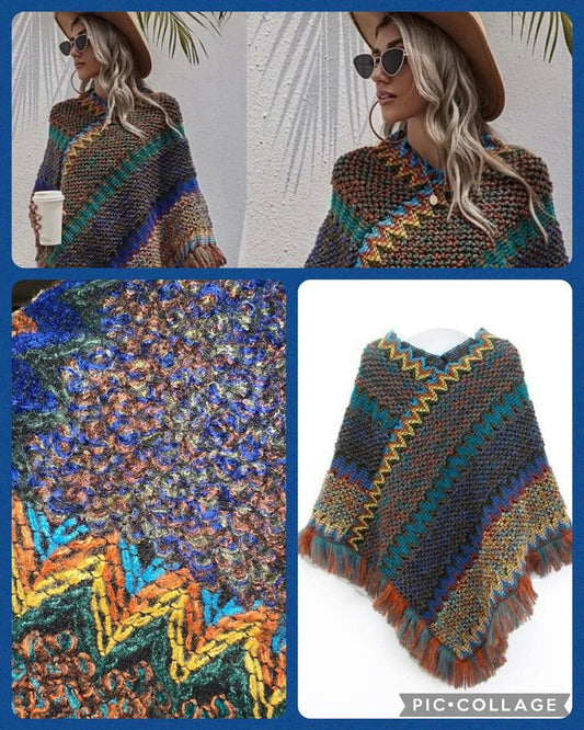 Boho Chic Poncho