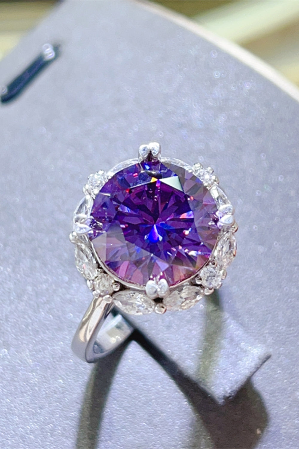 5 Carat Moissanite 925 Sterling Silver Ring