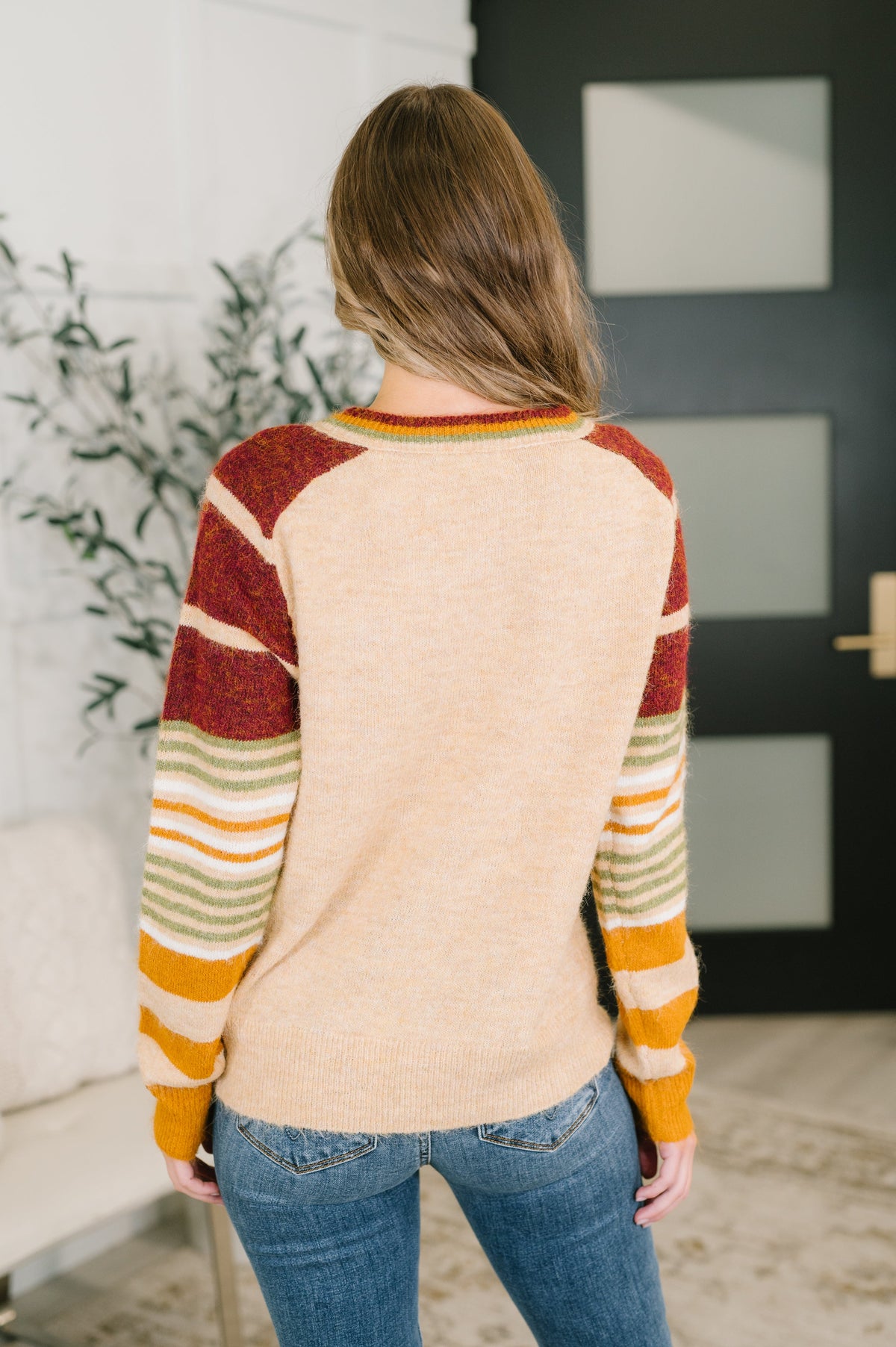 Classically Curious Brushed Henley Top