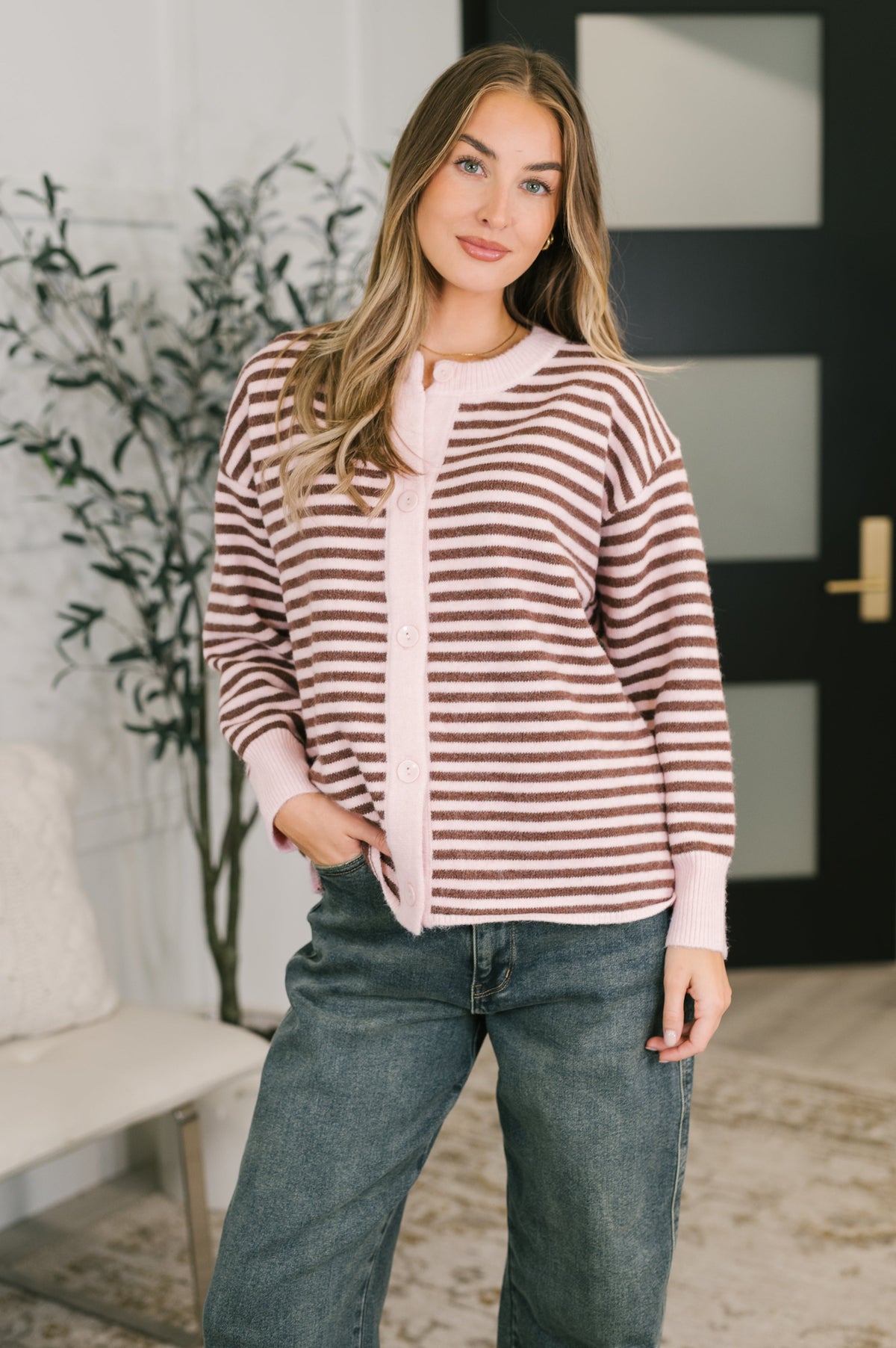 Cozy Coquette Button Down Cardigan