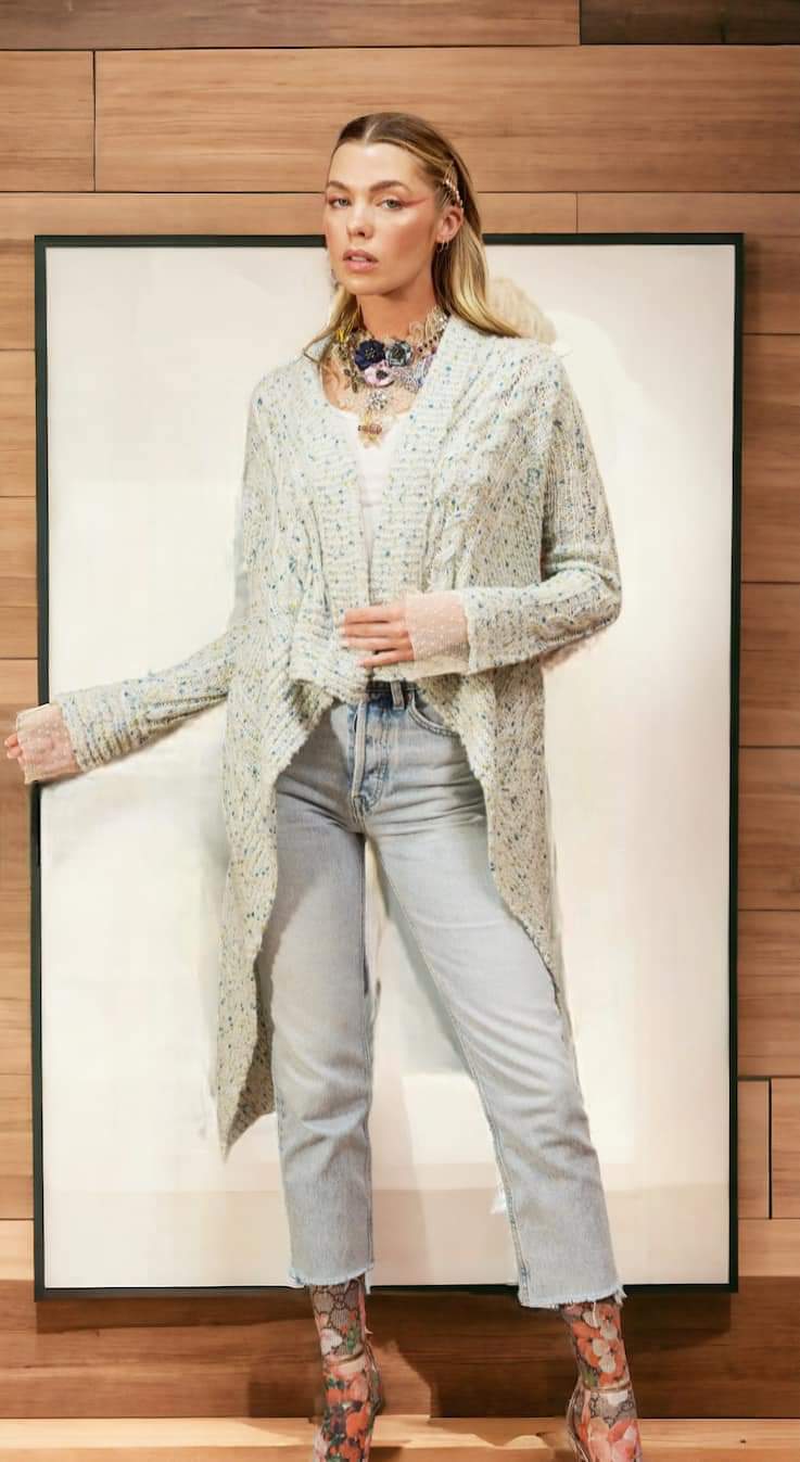 Aratta Silent Journey Brand
FONTVIELLE SHAWL OPEN CARDIGAN