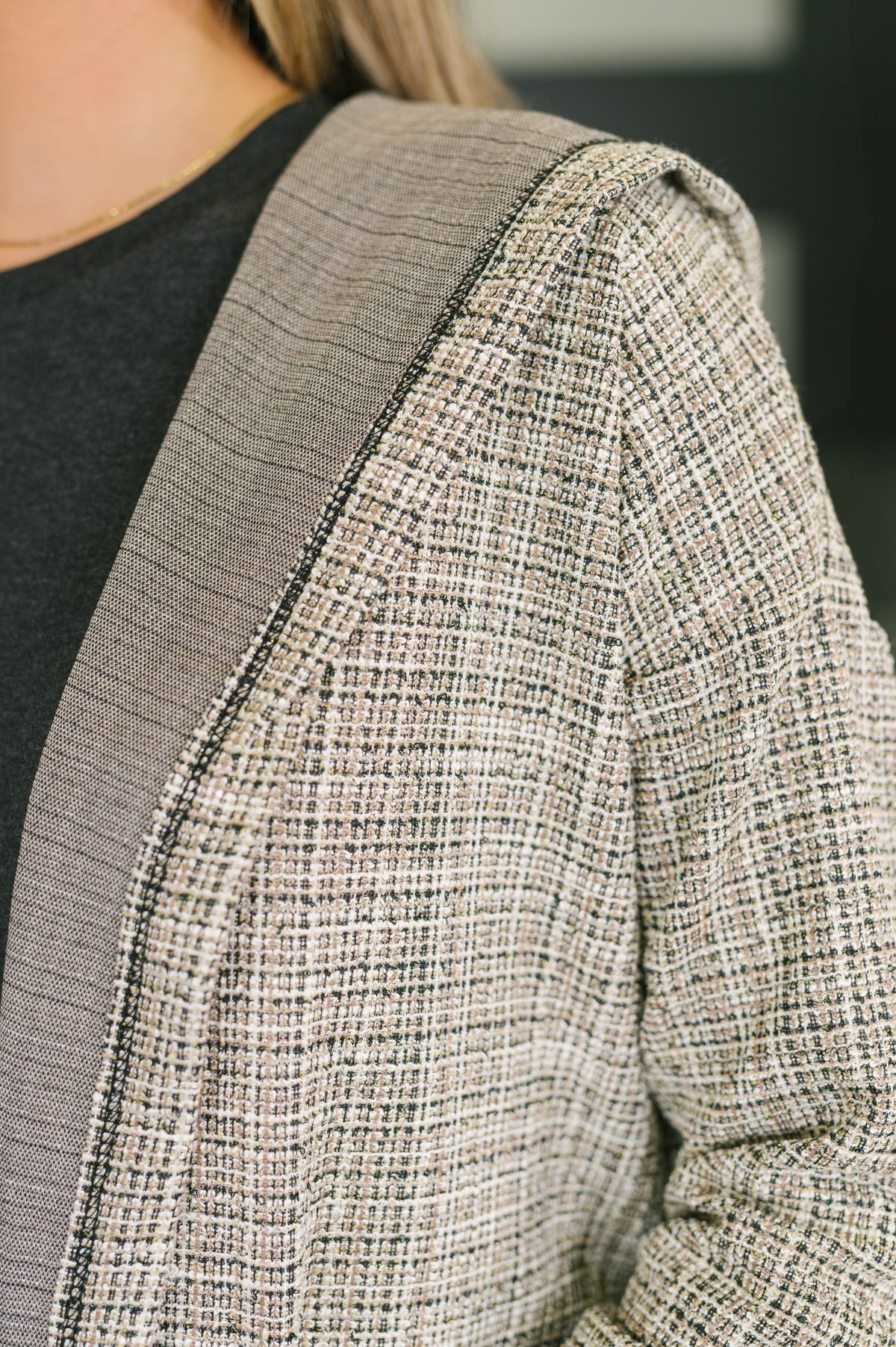 First Things First Hooded Cardigan in Neutral