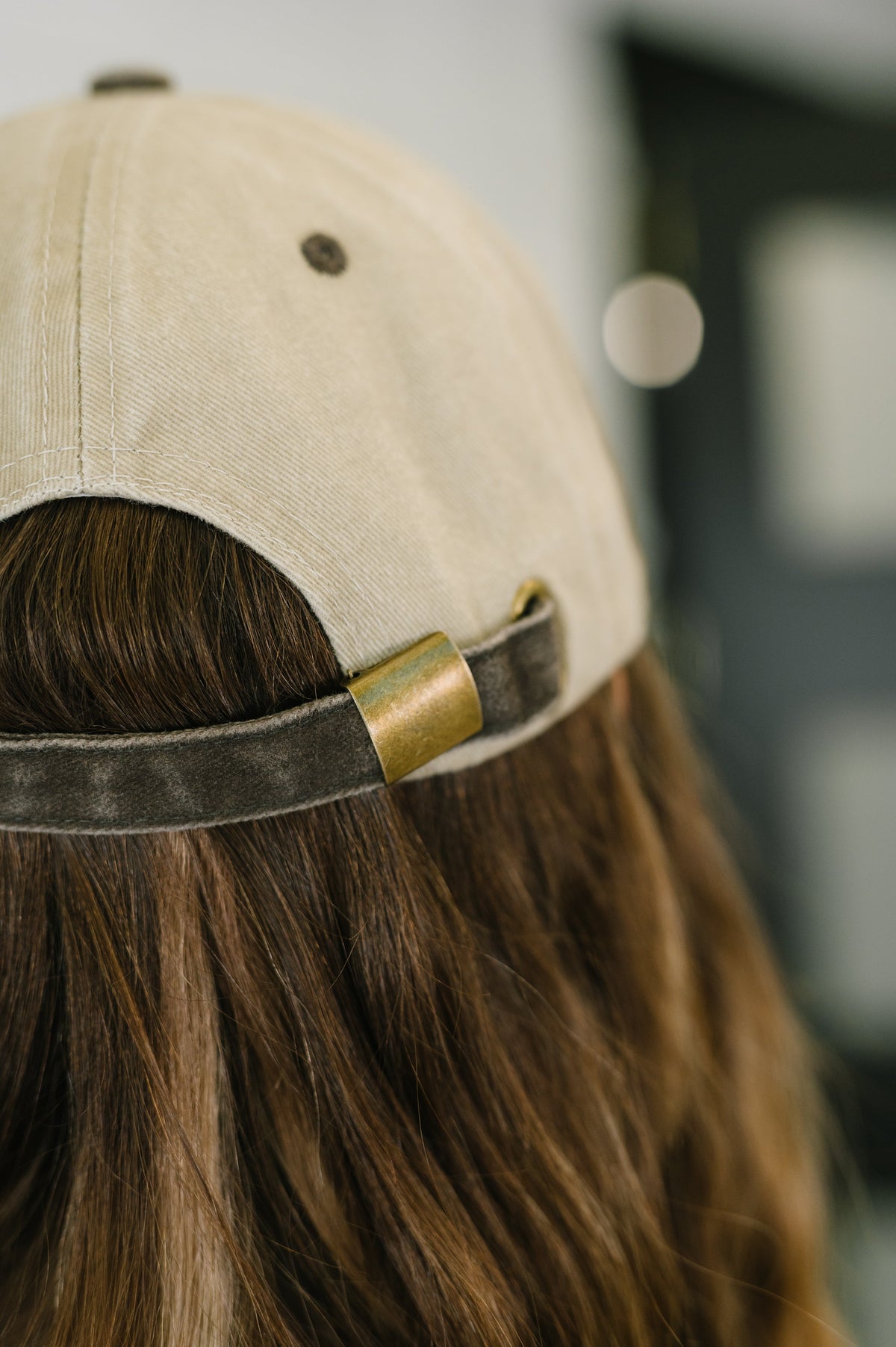 Totally Two Tone Baseball Cap in Brown