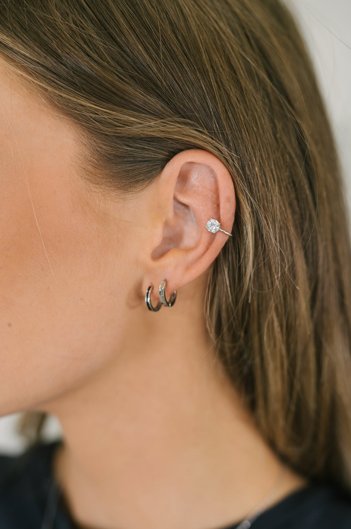 Up to Me Sterling Silver Ear Cuffs