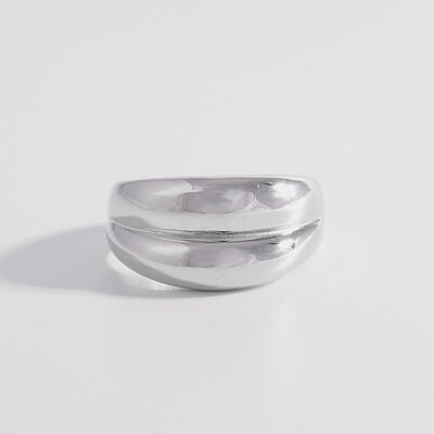 925 Sterling Silver Bulging Ring