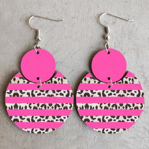 Xylem Leopard Dangle Earrings