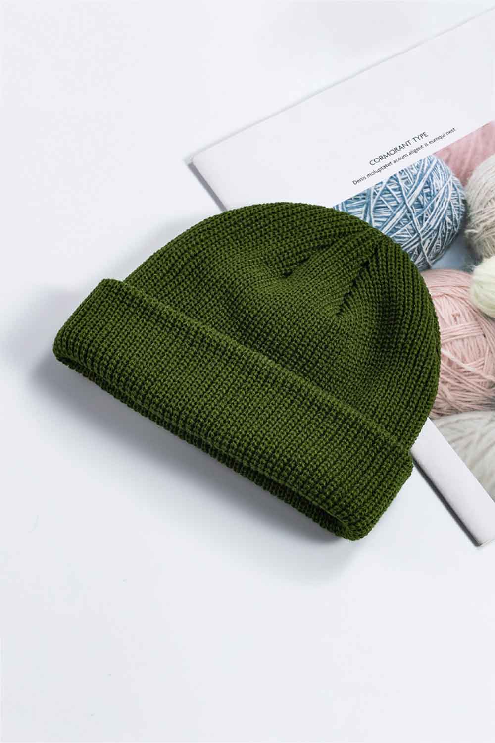 Cozy Rib-Knit Cuff Beanie