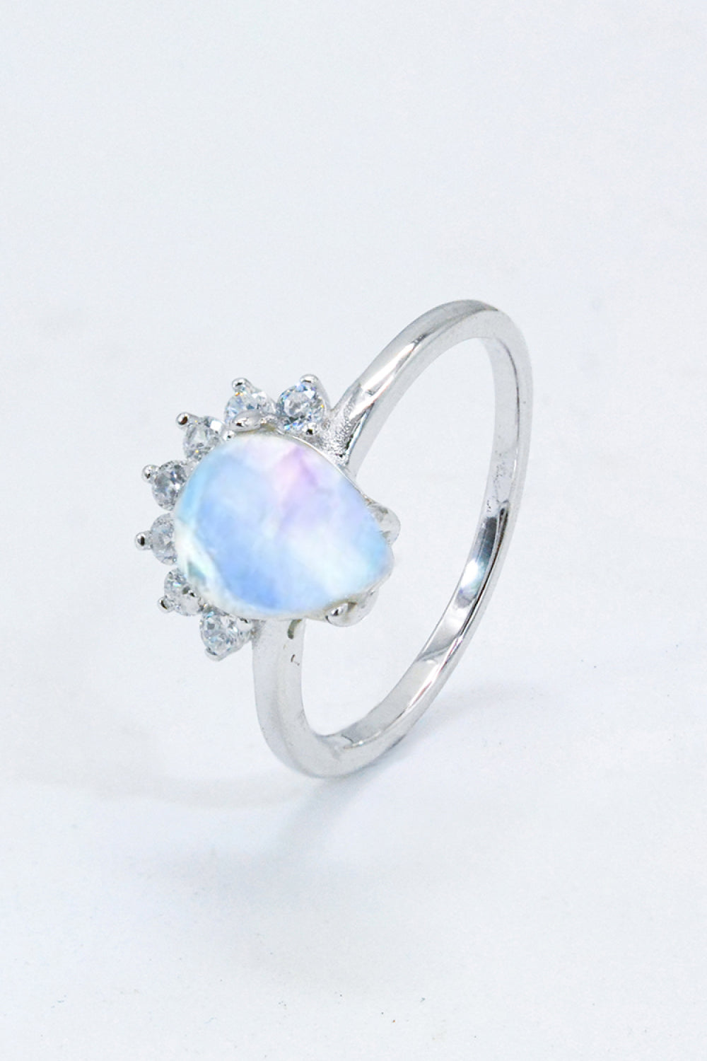 925 Sterling Silver Moonstone Ring