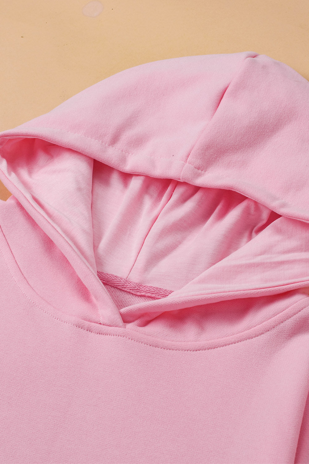 Dropped Shoulder Kangaroo Pocket Hoodie