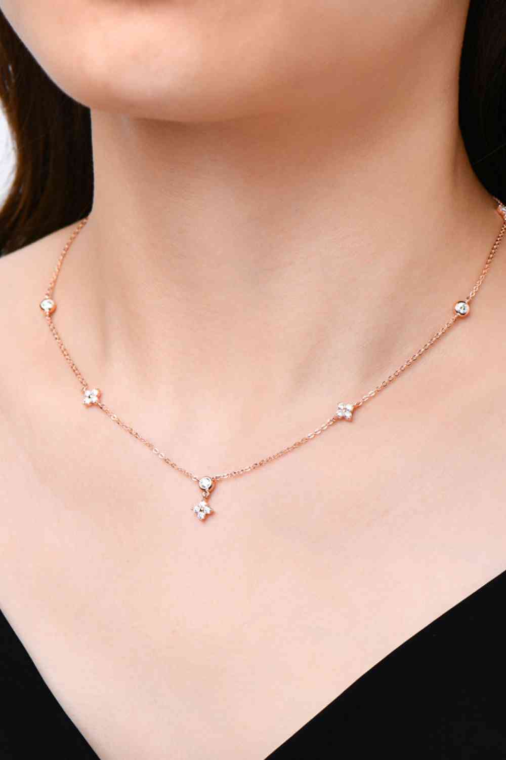 Moissanite 925 Sterling Silver Necklace