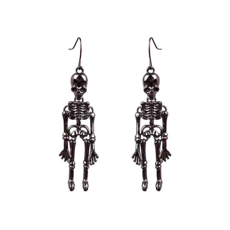 Skeleton Alloy Earrings