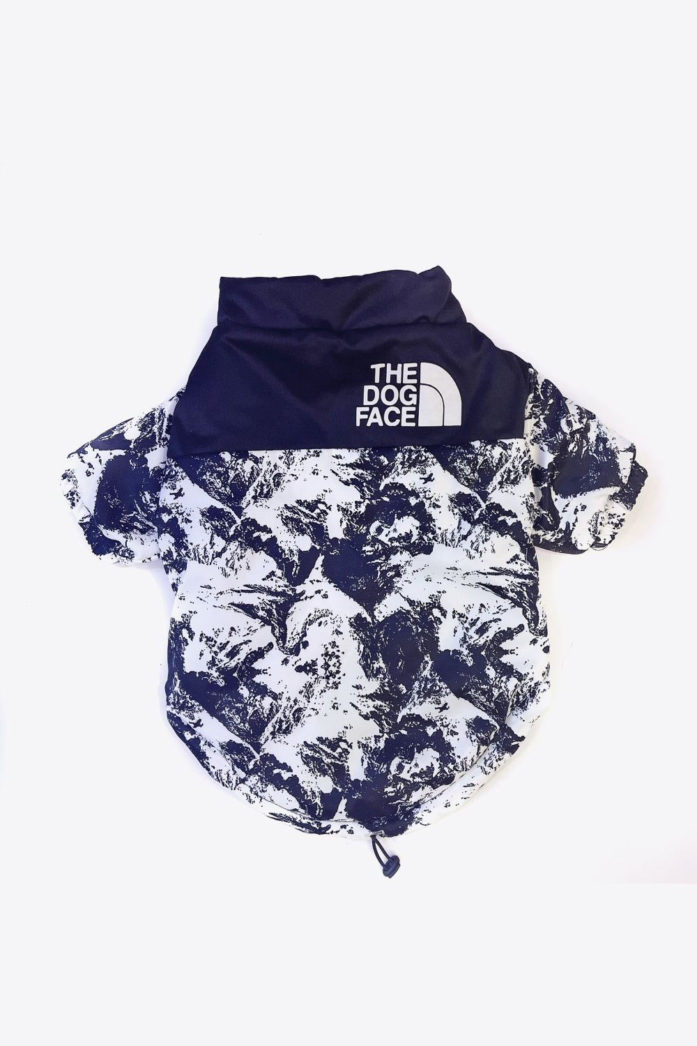 Printed Zip-Up Pet Puffer Jacket
