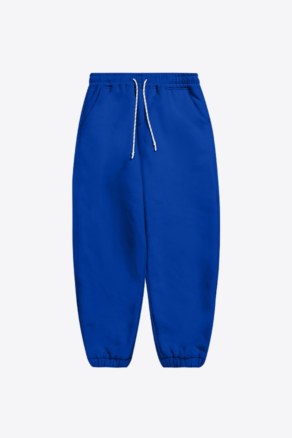 Drawstring Waist Pocketed Joggers