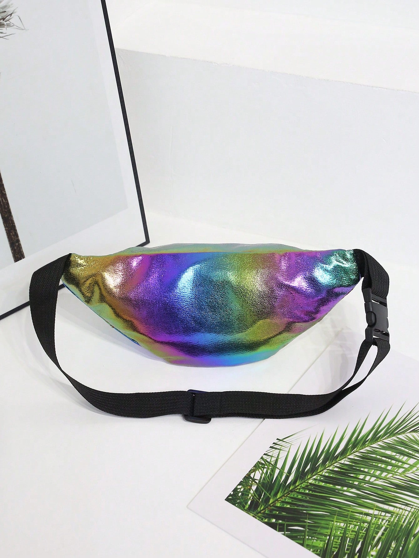 Gradient Polyester Sling Bag