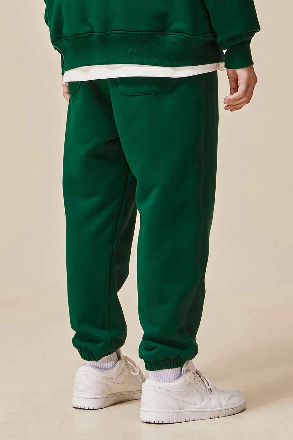 Drawstring Waist Pocketed Joggers