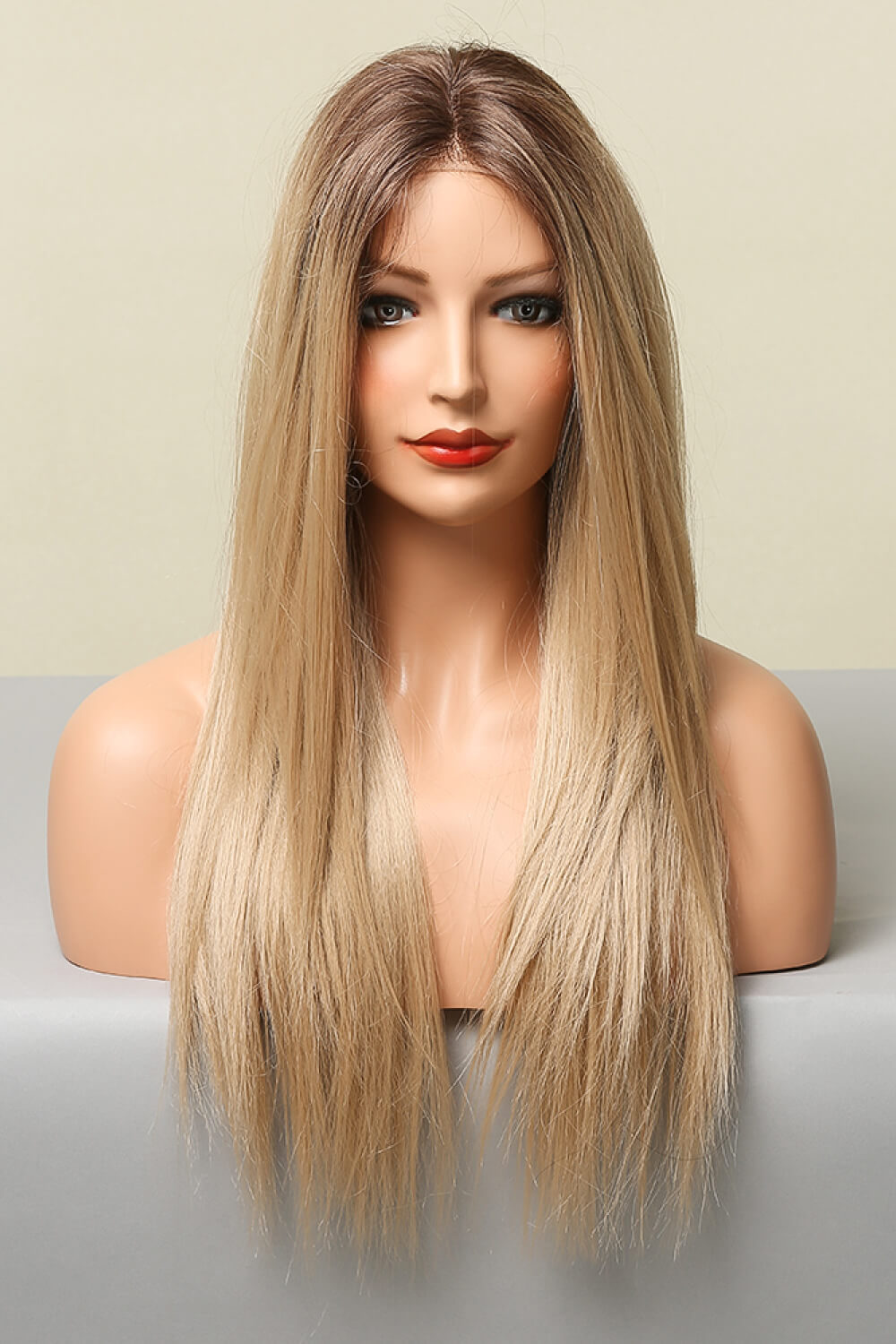 13*2‘’ Lace Front Wigs Synthetic Long Straight 26'' 150% Density