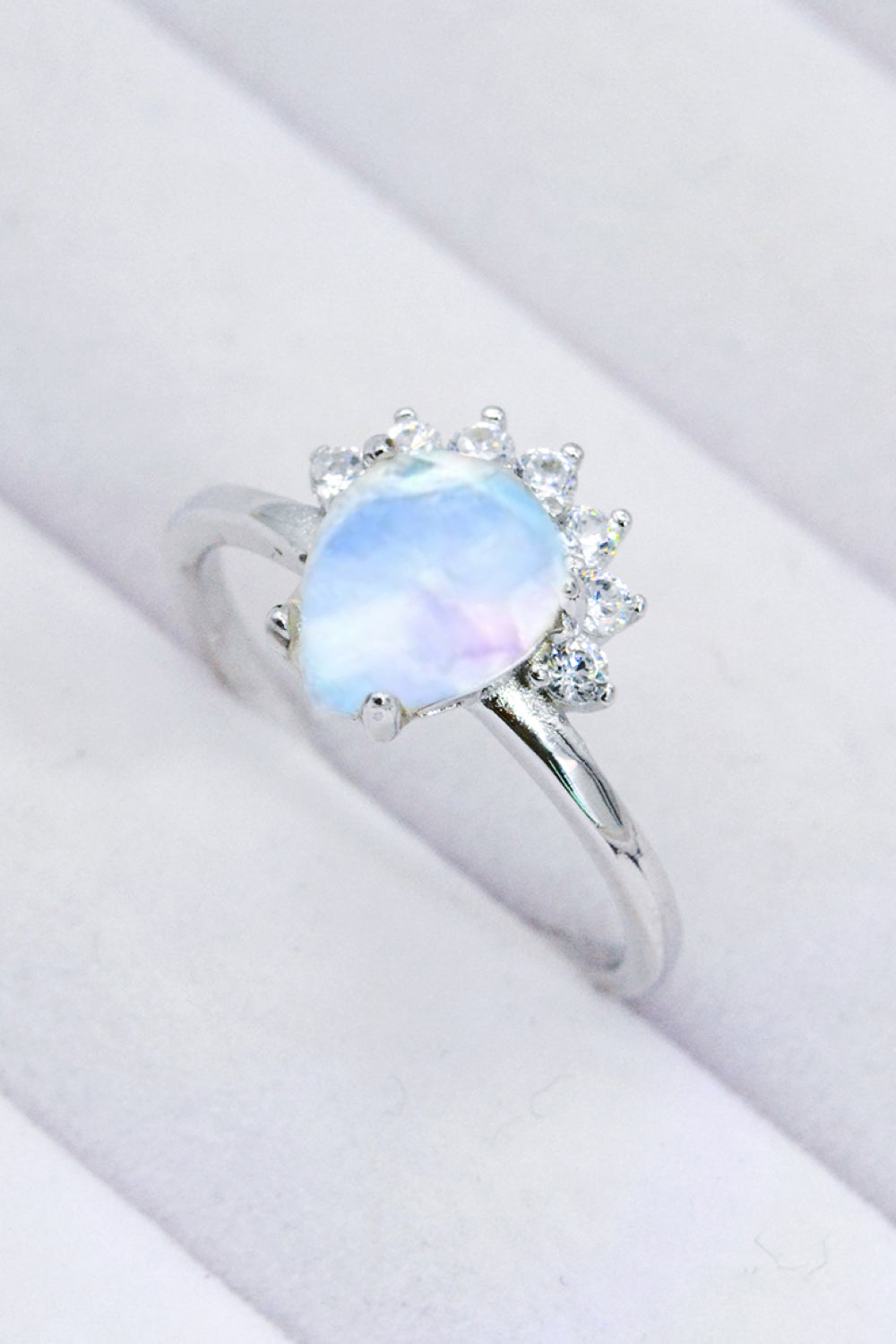 925 Sterling Silver Moonstone Ring