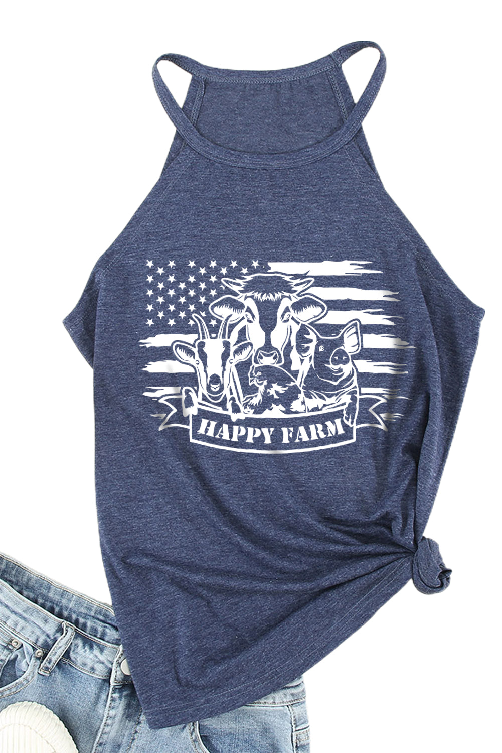 HAPPY FARM Graphic Tank