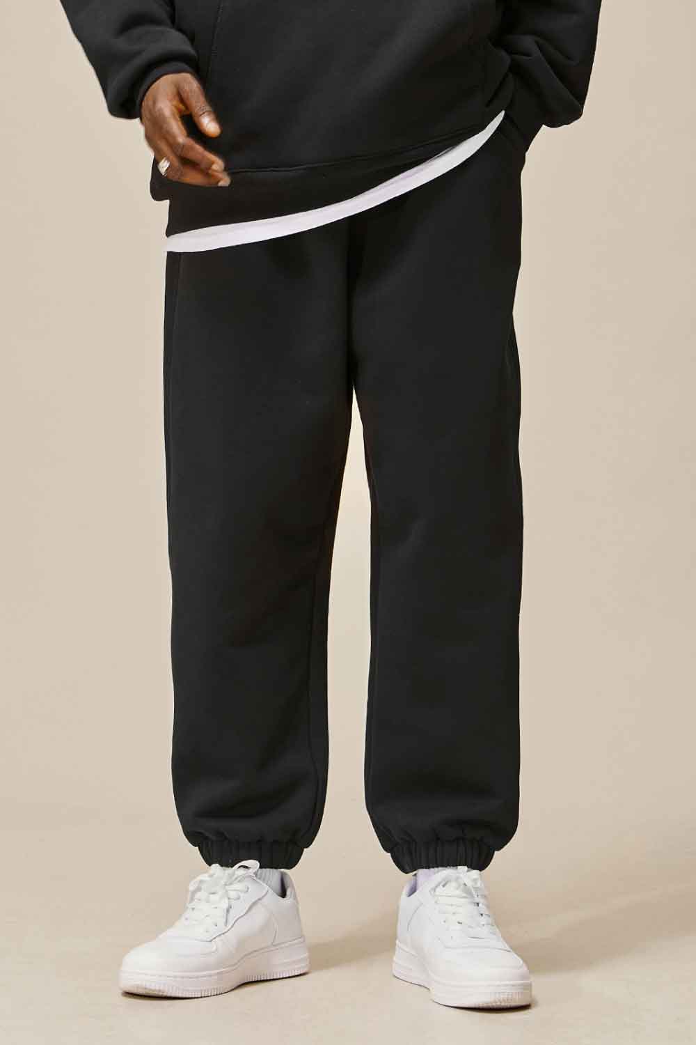 Drawstring Waist Pocketed Joggers