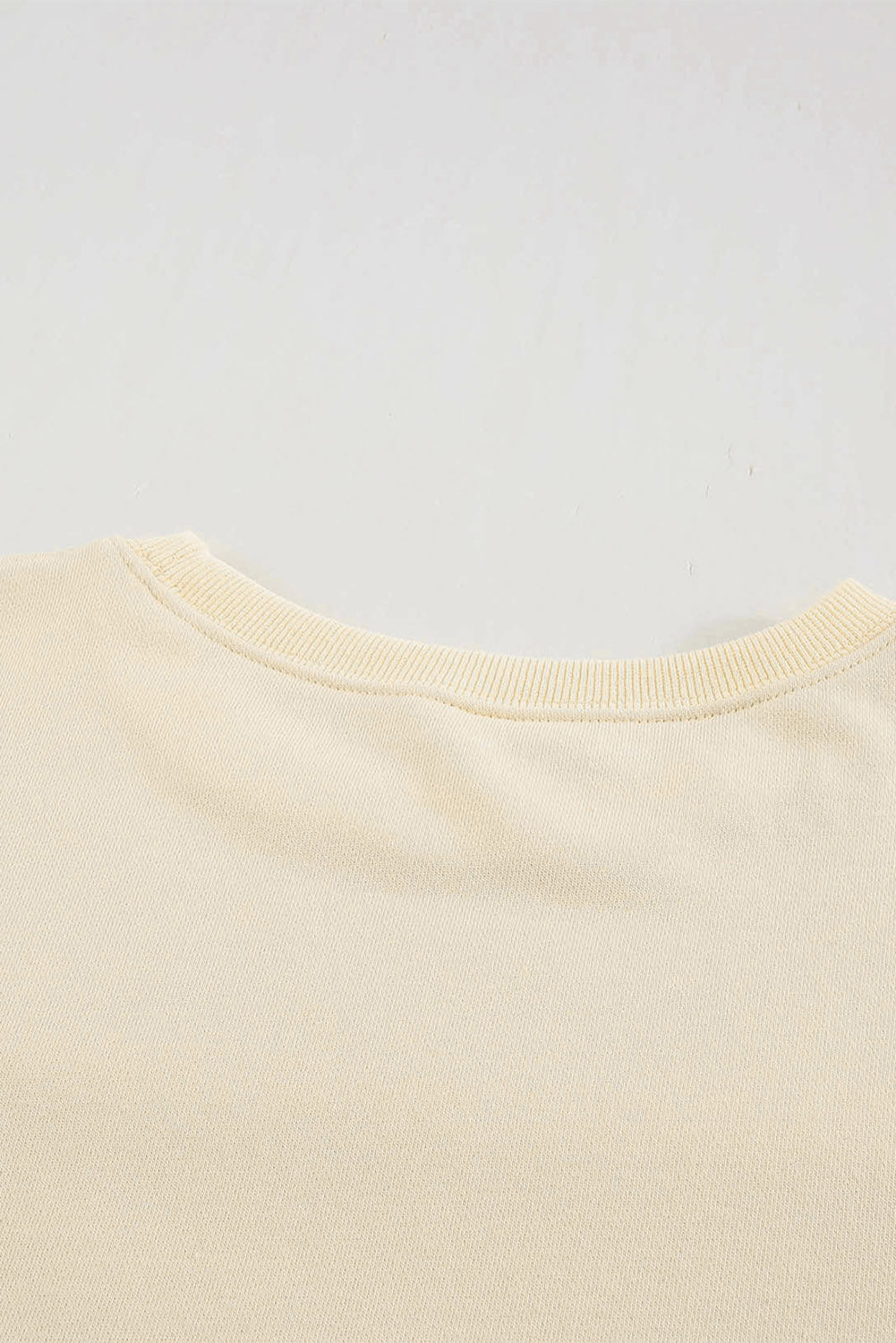 Dropped Shoulder Round Neck Sweatshirt