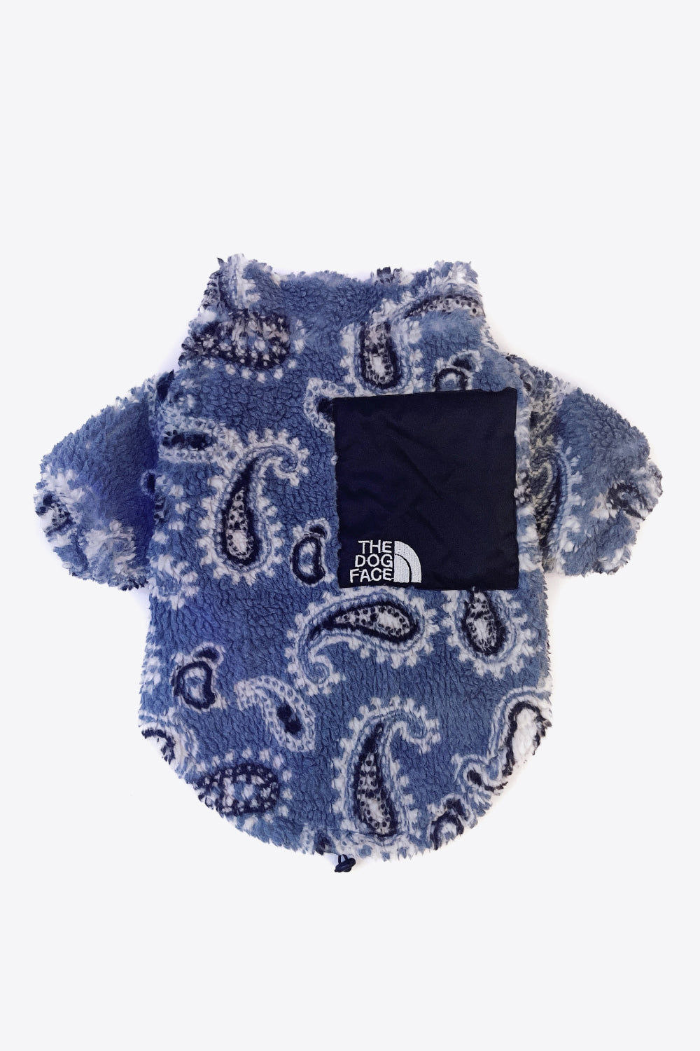 Paisley Zip-Up Teddy Pet Jacket