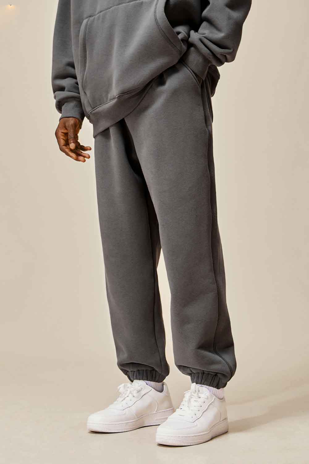 Drawstring Waist Pocketed Joggers