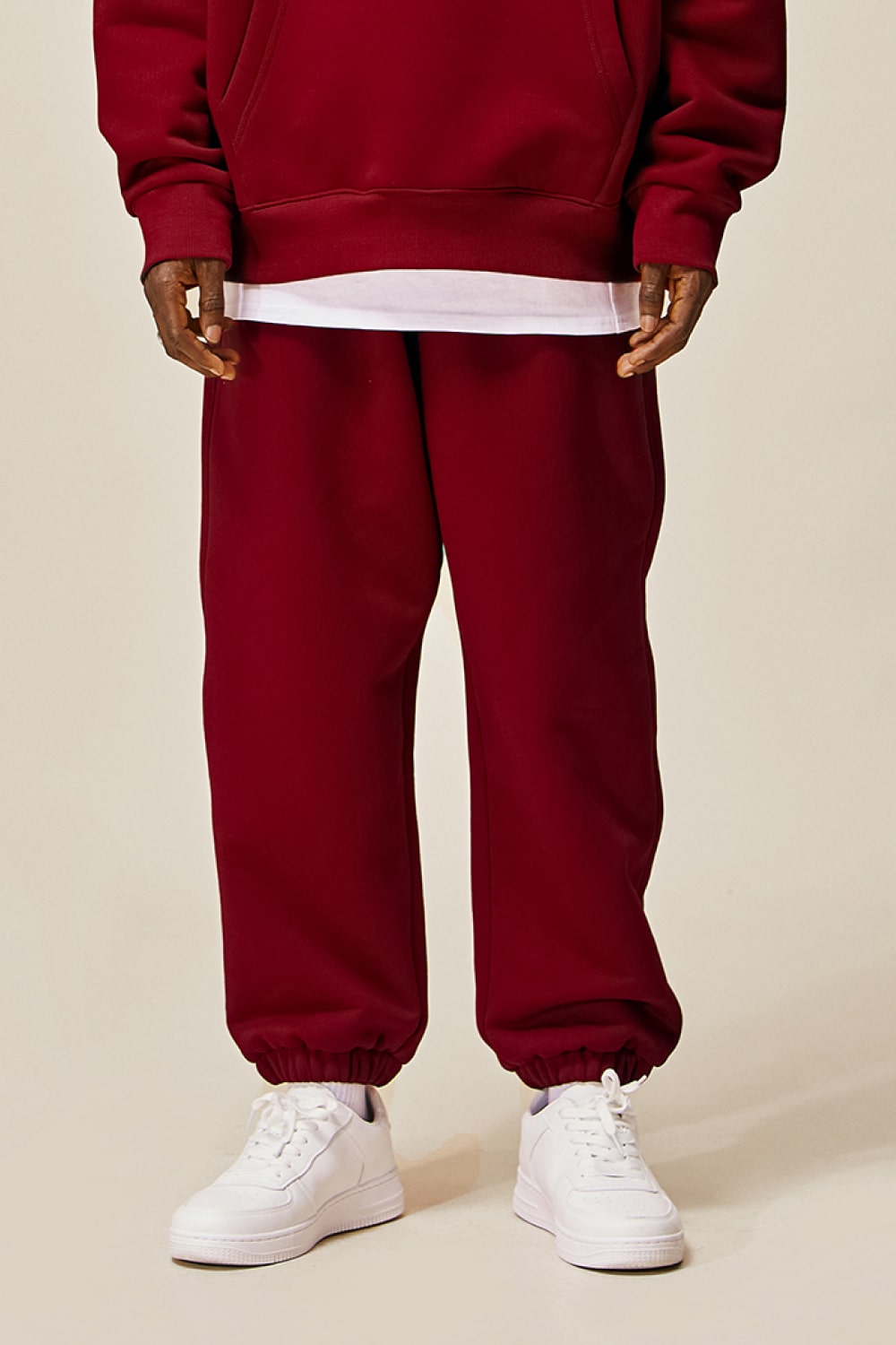 Drawstring Waist Pocketed Joggers